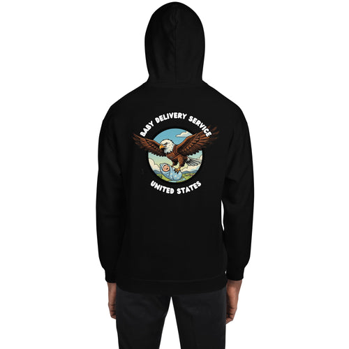 Baby Delivery Service: American Edition Unisex Hoodie - Real TalkT-SHIRT
