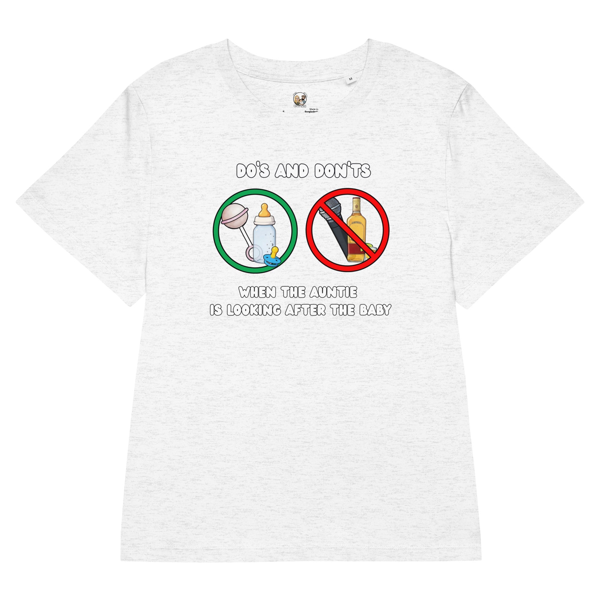 From Shots to Swaddles Organic Cotton Women's T-Shirt - Real TalkT-SHIRT