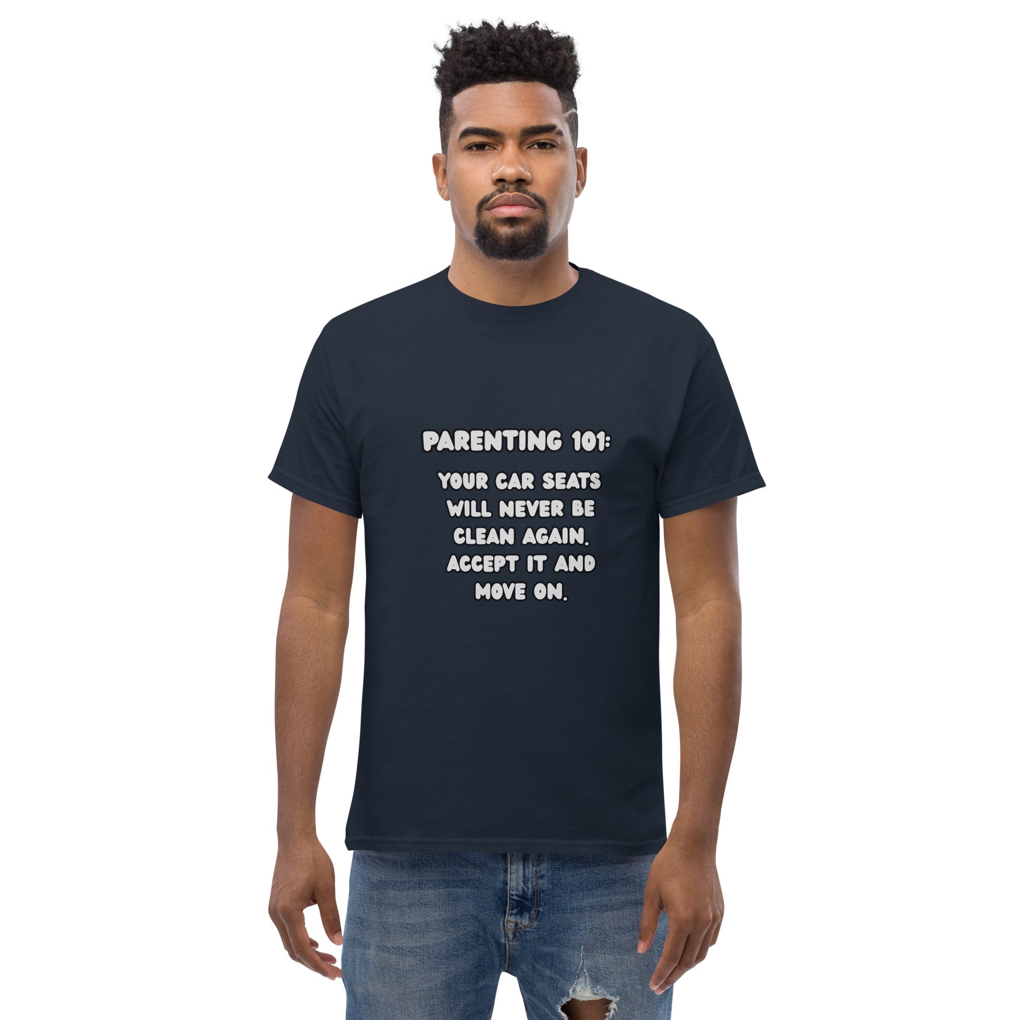 Parenting 101 Funny Cotton Unisex T-Shirt - Real TalkT-SHIRT