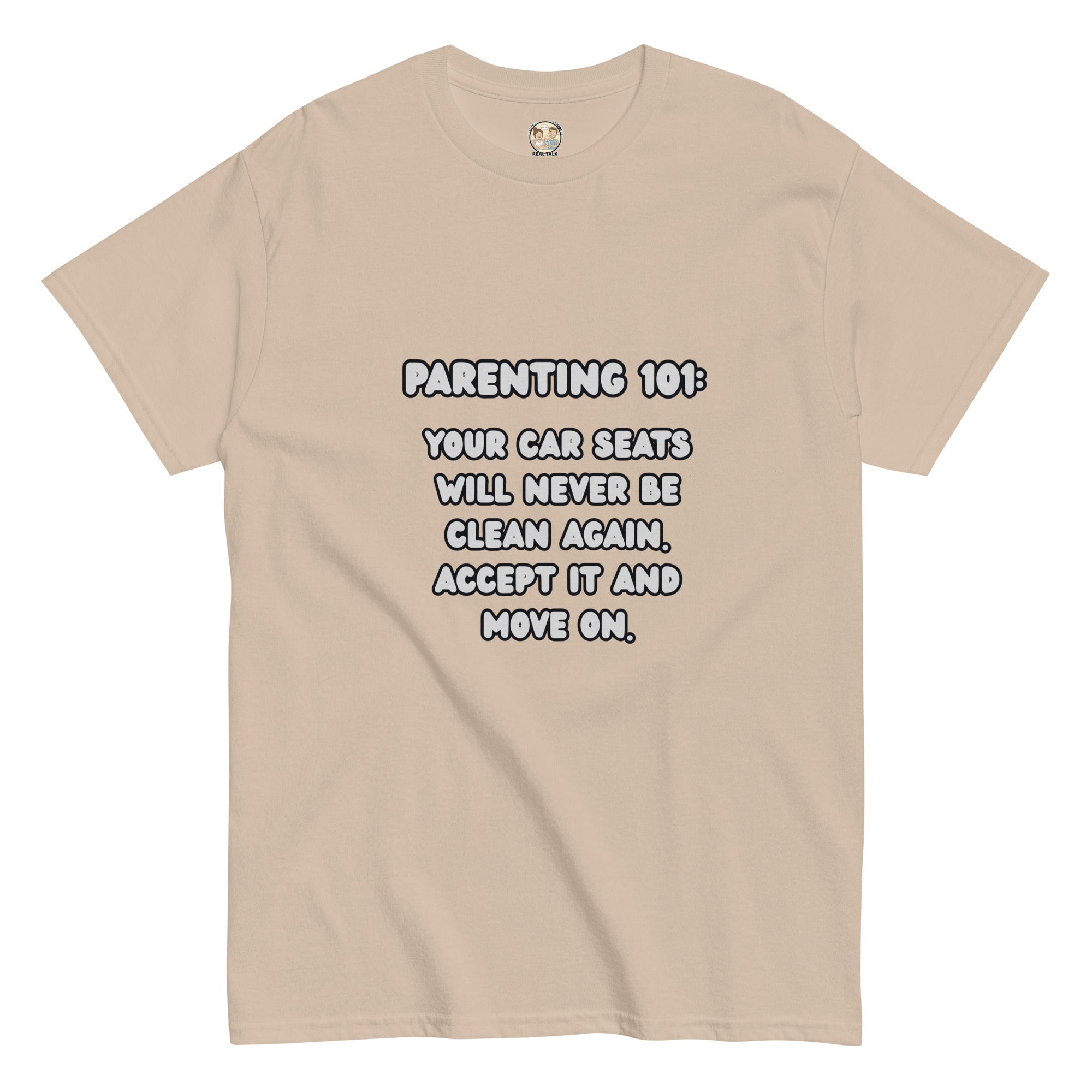 Parenting 101 Funny Cotton Unisex T-Shirt - Real TalkT-SHIRT