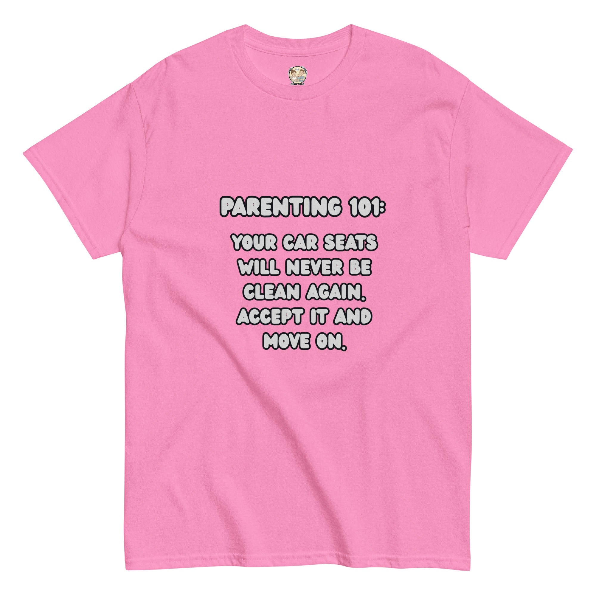Parenting 101 Funny Cotton Unisex T-Shirt - Real TalkT-SHIRT