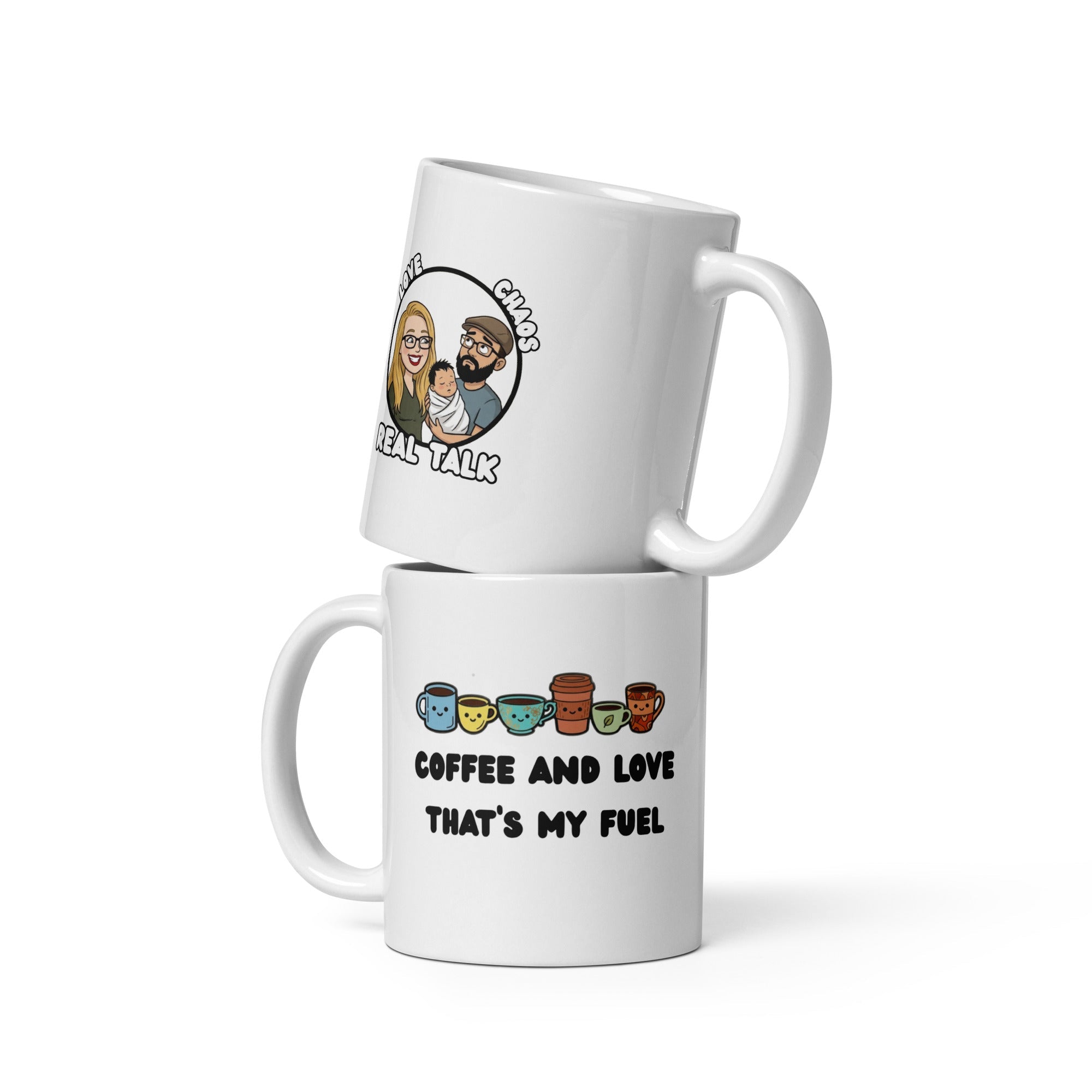The Coffee and Love "Fuel Up" Ceramic Mug - Real TalkMugs